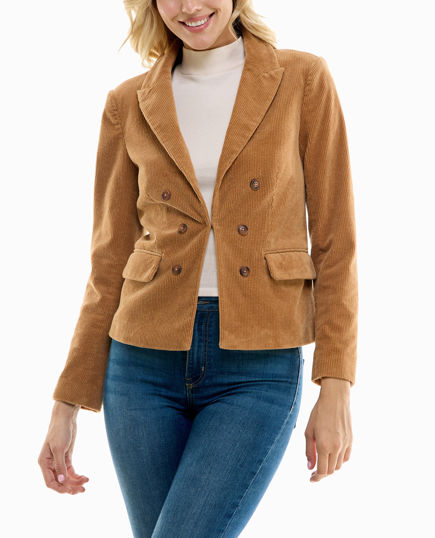 Petite corduroy clearance blazer