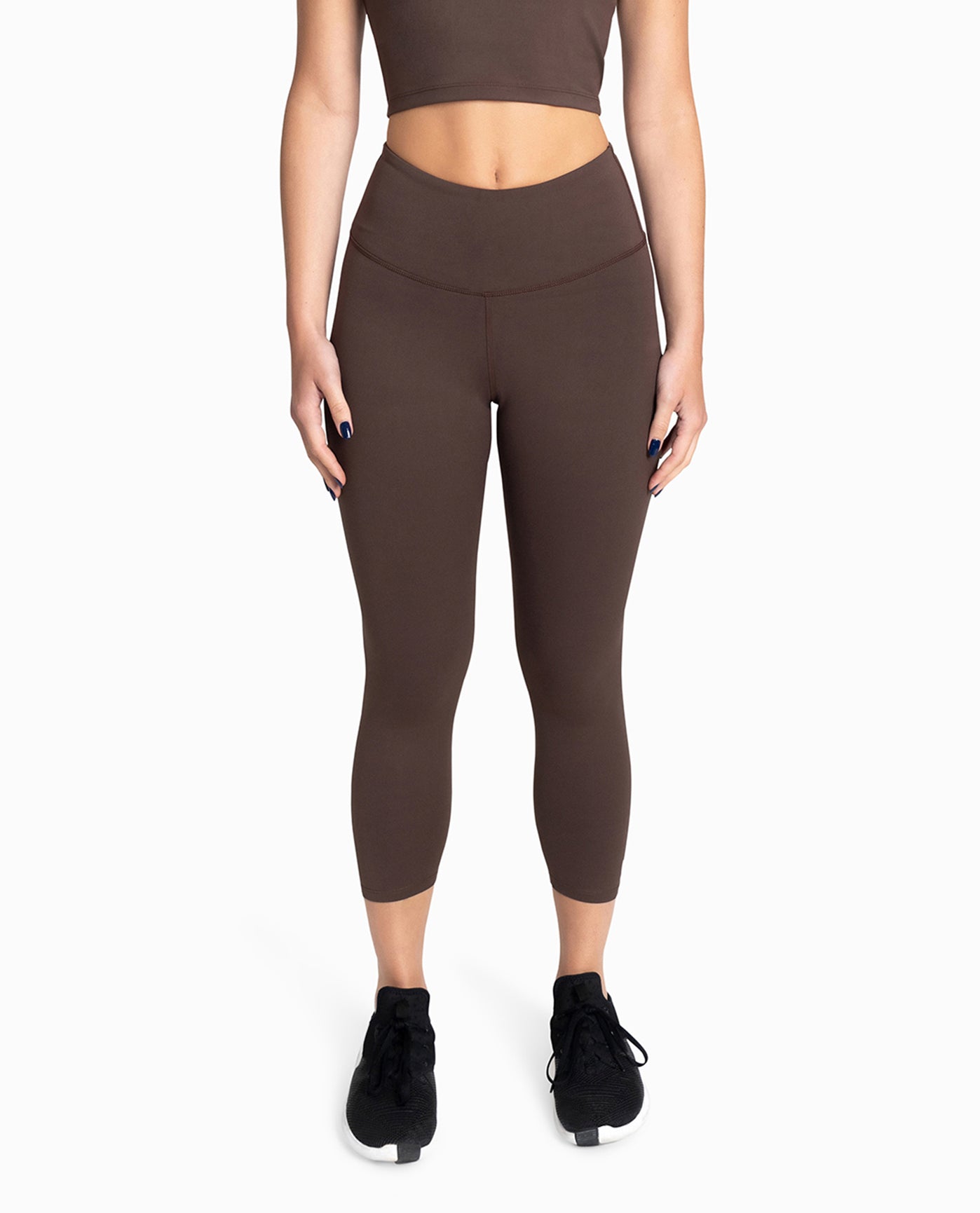 Buy BLACK SLIM FIT ZIPPER CROP TOP & TROUSER SET for Women Online in India