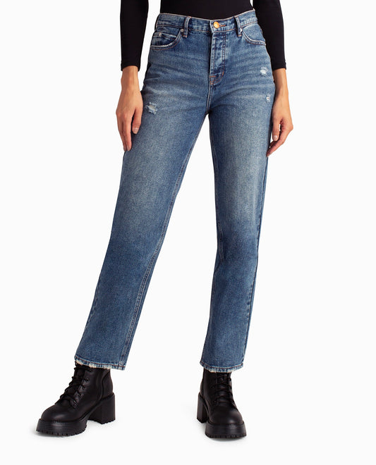 FRONT OF REDHOOK HIGH RISE 90'S LOOSE FIT JEAN | Dark Blue