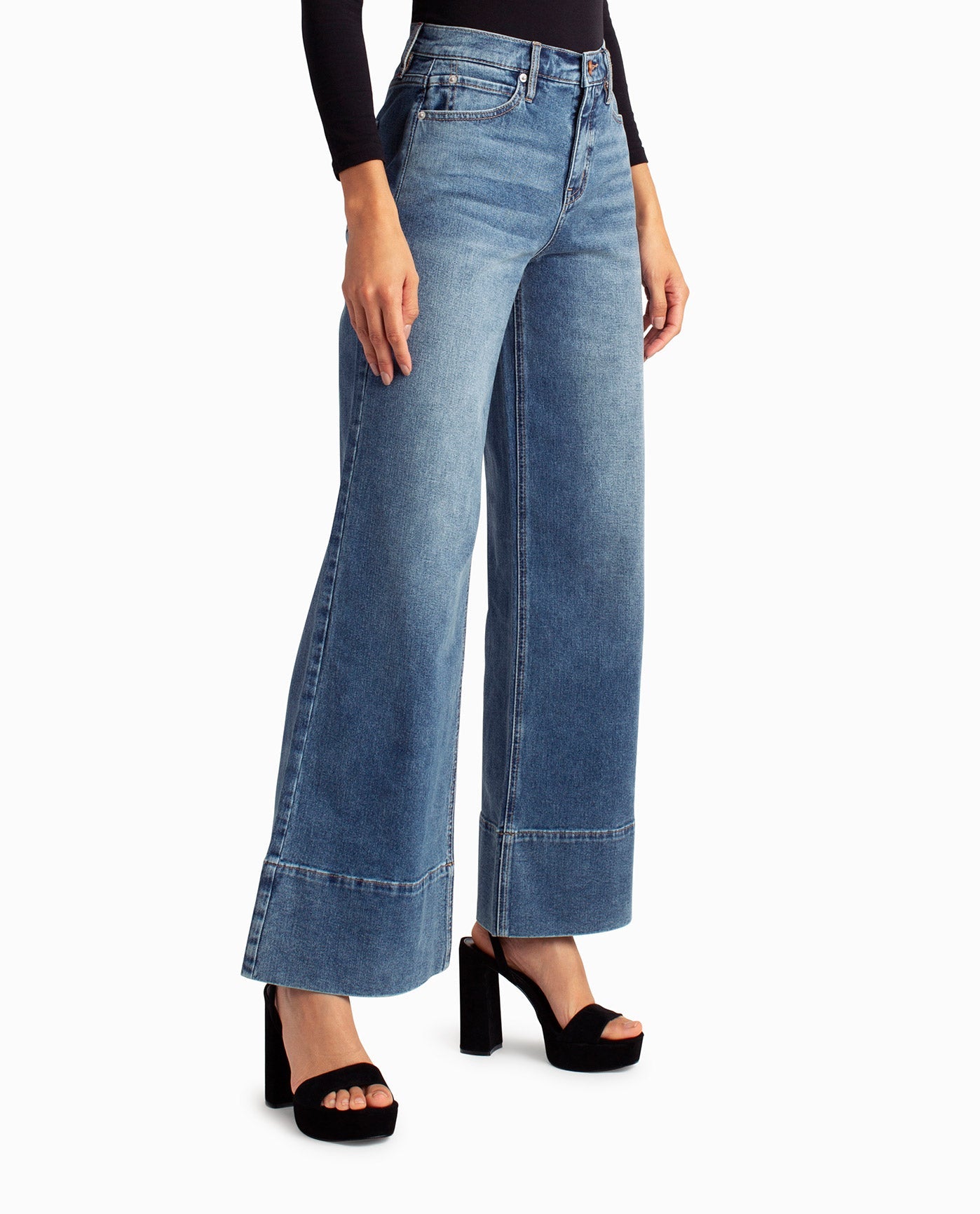 Judy Blue Clean Wash Trouser Jeans | By Alexa Rae Boutique | Fashion &  Jewelry