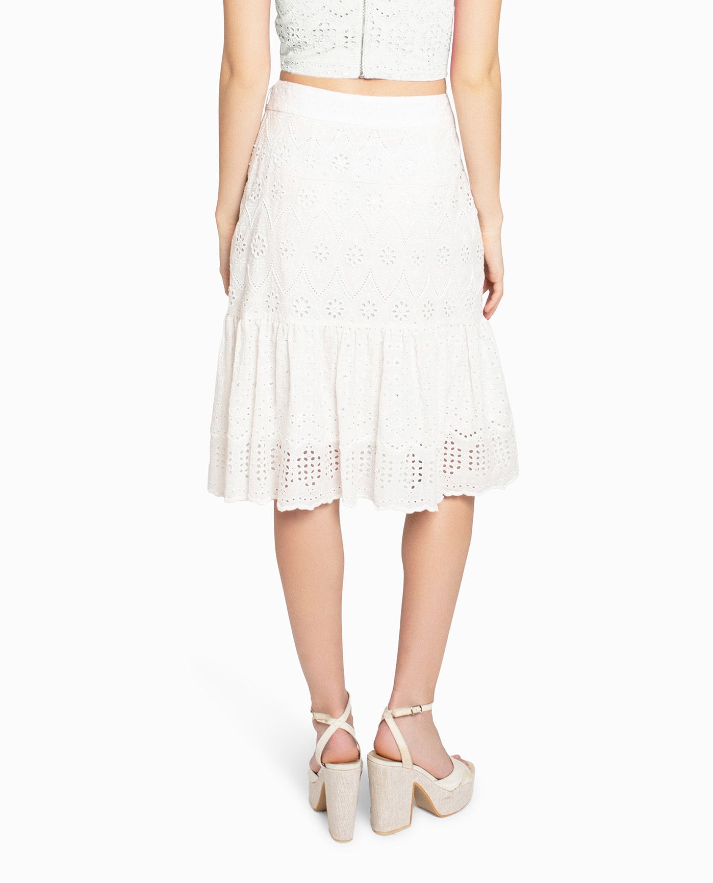 Women's Embellished Eyelet Mini Skirt – Nicole Miller