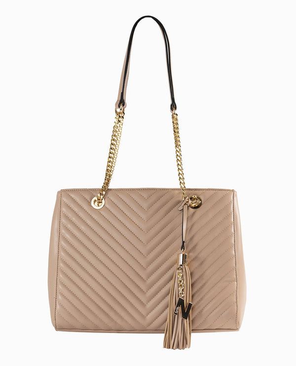 Women's Nicole Miller Designer Quilted Tote