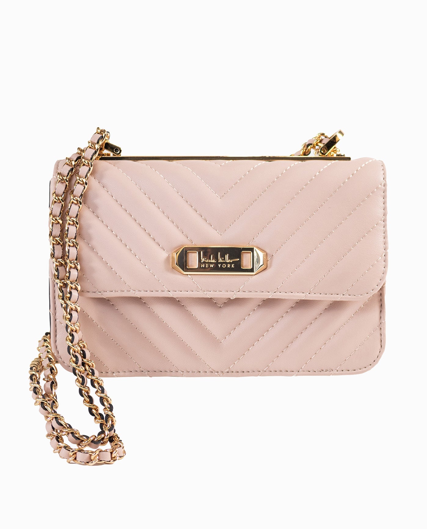 Target Crossbody Handbag Purse Toggle Pink Gold Chain Who What Wear New  NWOT | eBay