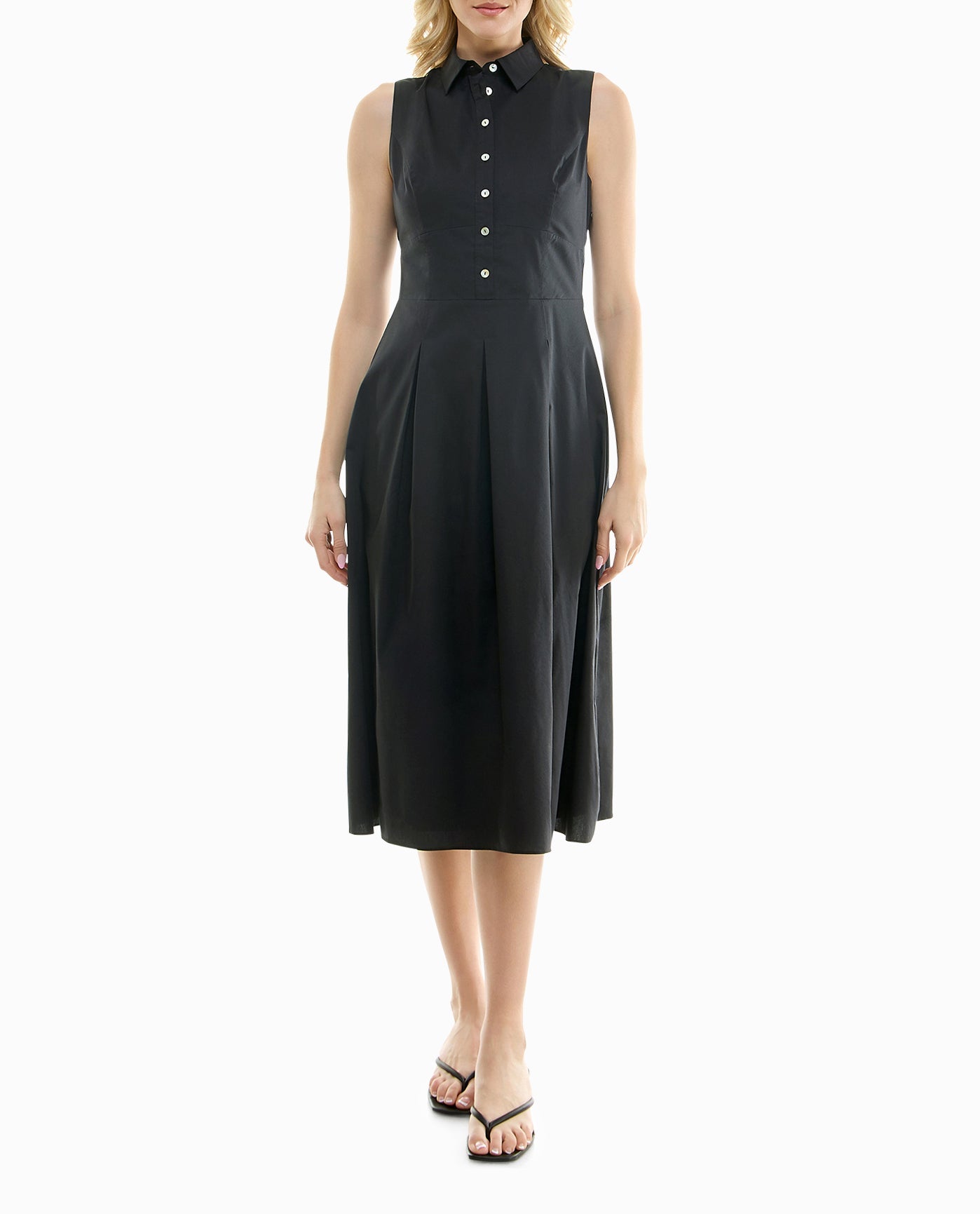 Nicole Miller Pleated Dress