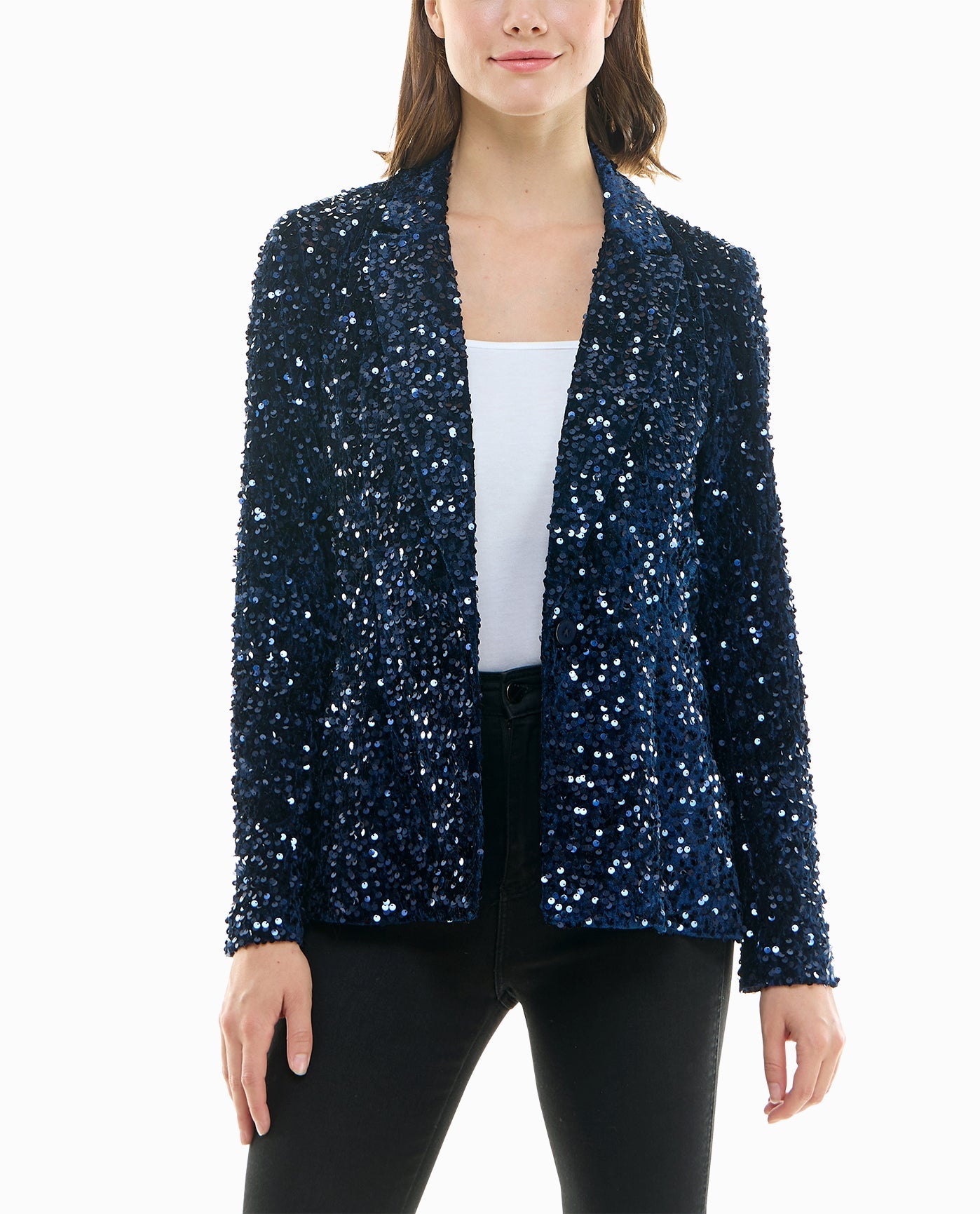 ZW COLLECTION SEQUIN JACKET | Jackets for women, Solid clothes, Autumn  fashion women