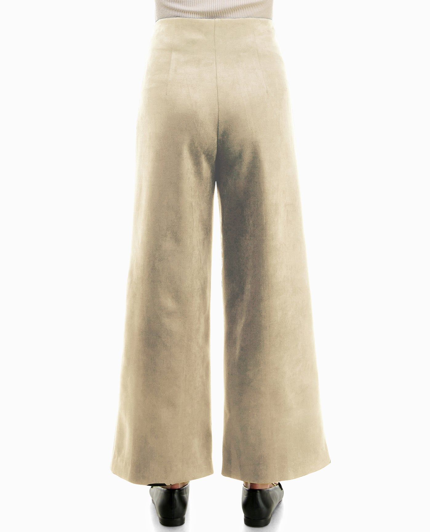 Chanel Spring '03 Vintage Designer Denim Pleated Wide-Leg Trousers Mad –  Black Market Vintage